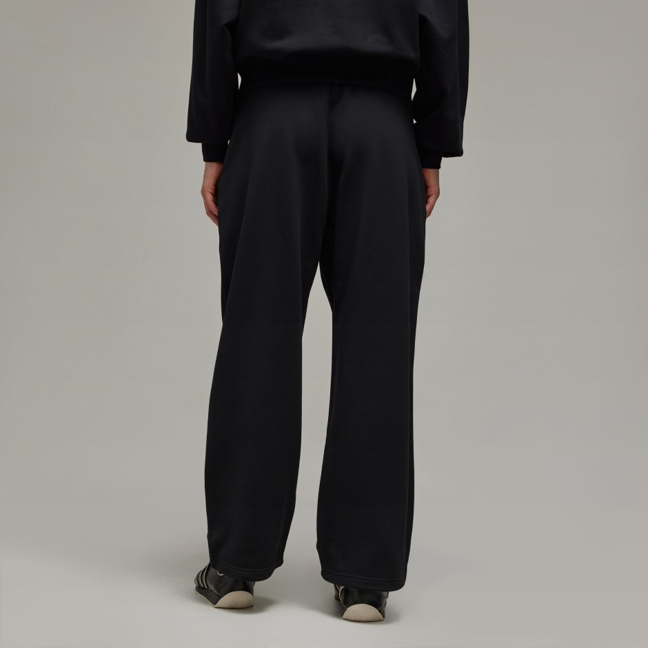 adidas Y-3 French Terry Wide Leg Pants - Image 3