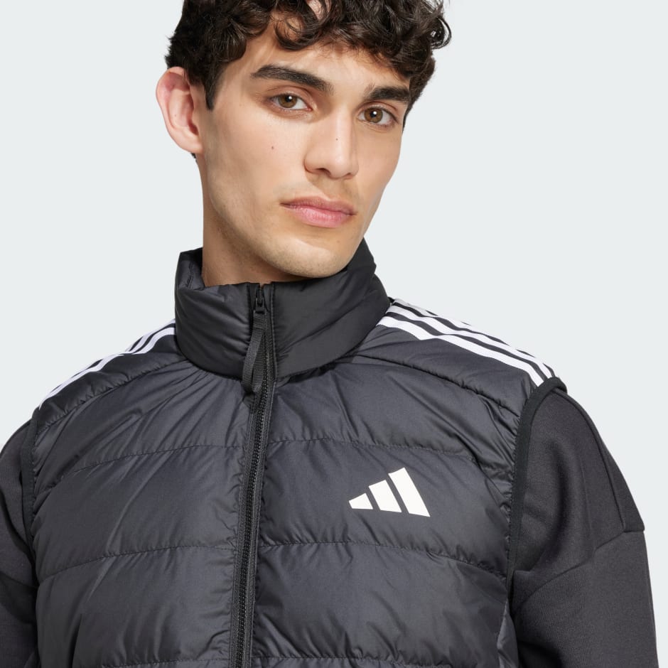 adidas Essentials 3-Stripes Light Down Vest - Image 5