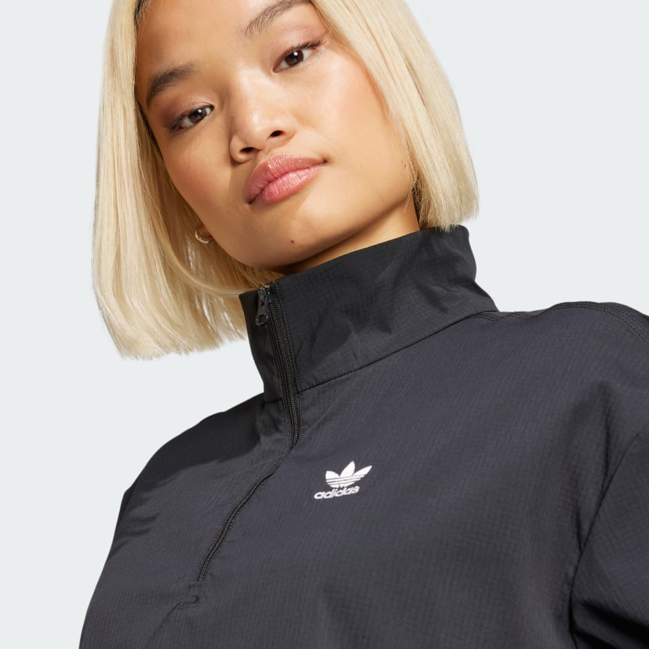 adidas Essentials Ripstop 1/2 Zip Track Top - Image 5