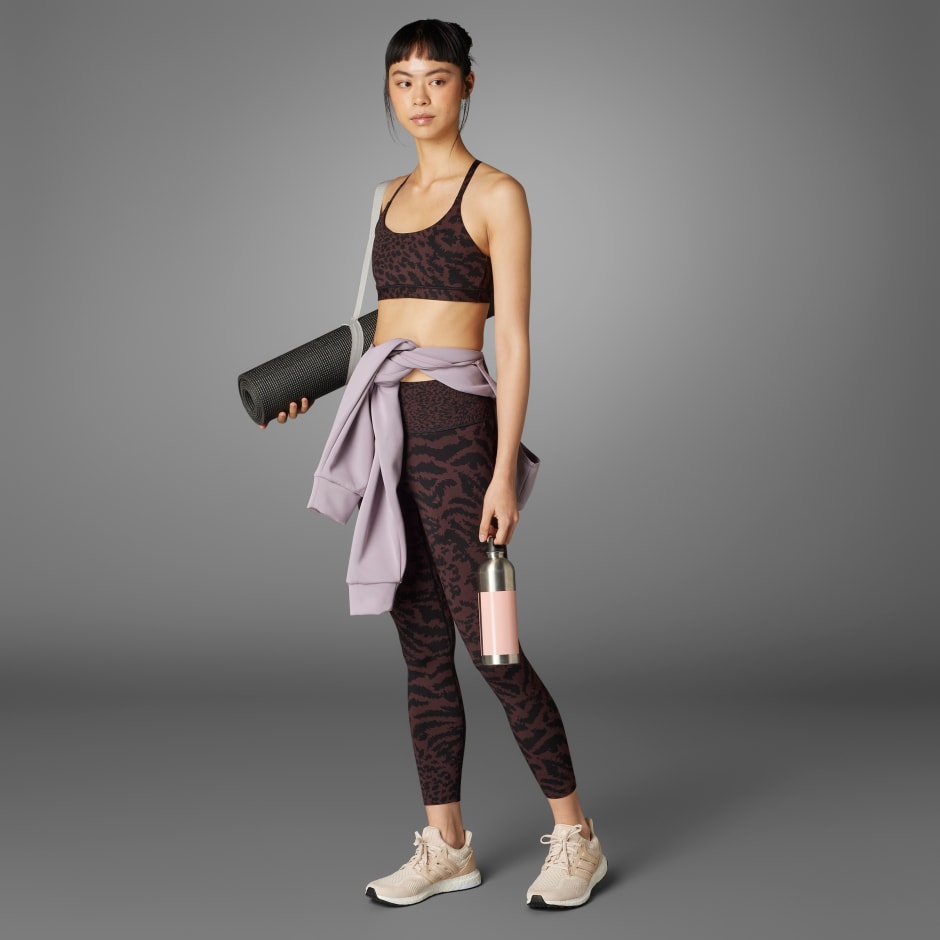 adidas All Me Light-Support Allover Print Bra - Image 4