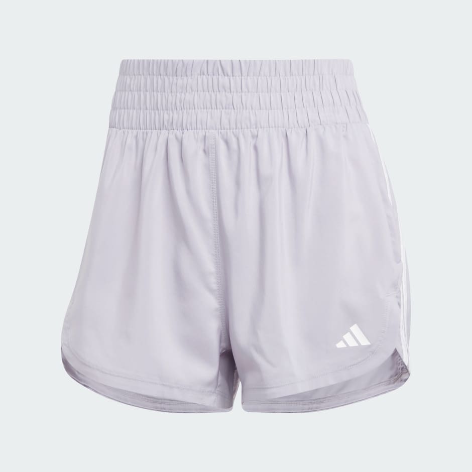 adidas Pacer Training 3-Stripes Woven High-Rise Shorts - Image 4