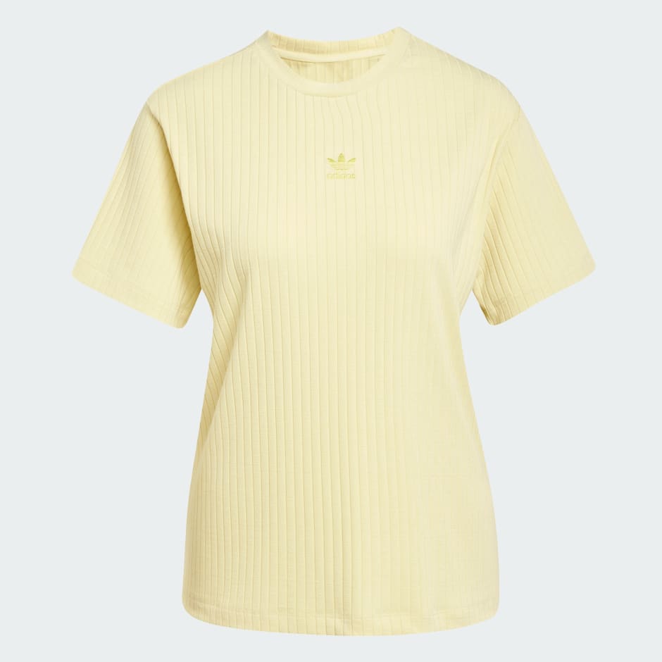 adidas Essentials Wide Rib Tee - Image 4