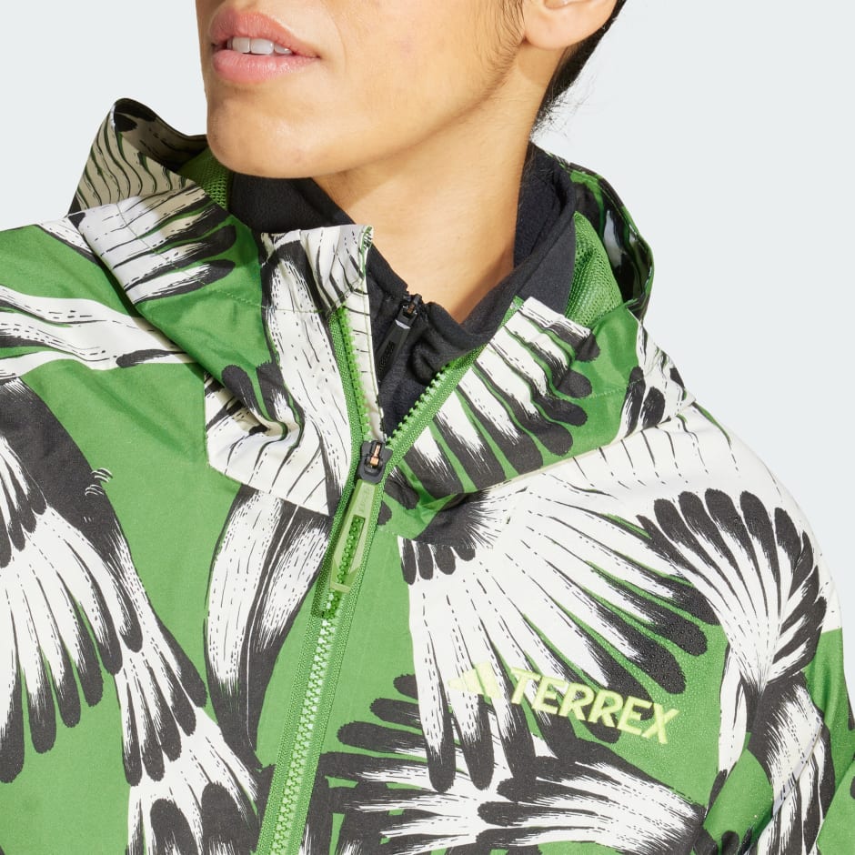 adidas Terrex FARM Rio Multi 2-Layer Rain Jacket - Image 5