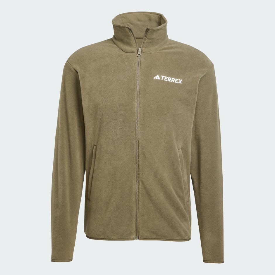 adidas Multi Essentials Full-Zip Fleece Jacket - Image 4