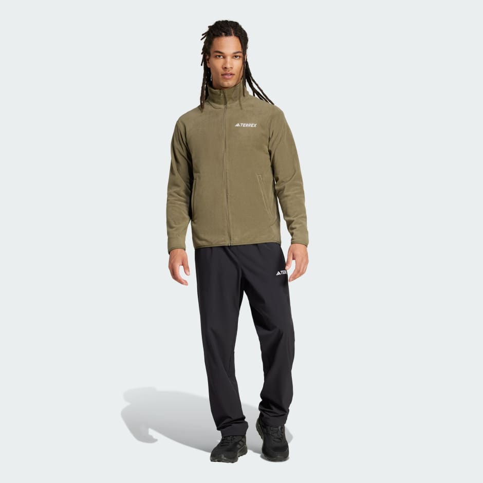 adidas Multi Essentials Full-Zip Fleece Jacket - Image 5