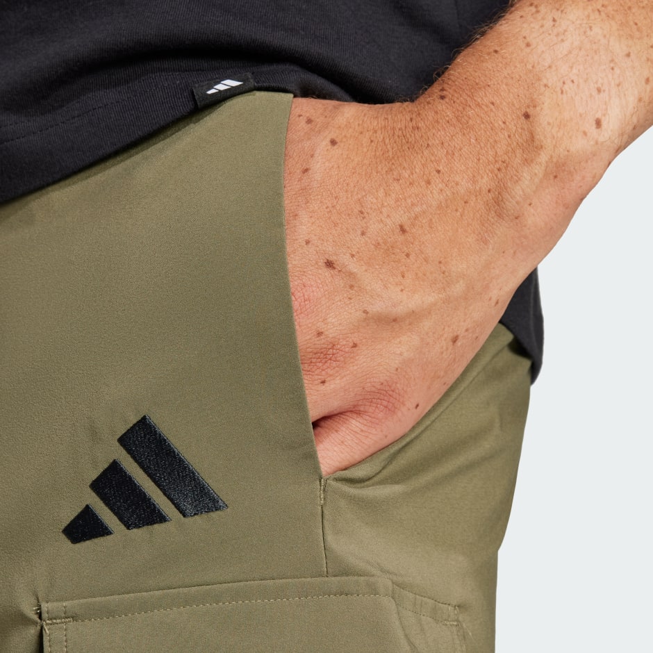 adidas Essentials Small Logo Cargo Chelsea Shorts - Image 5