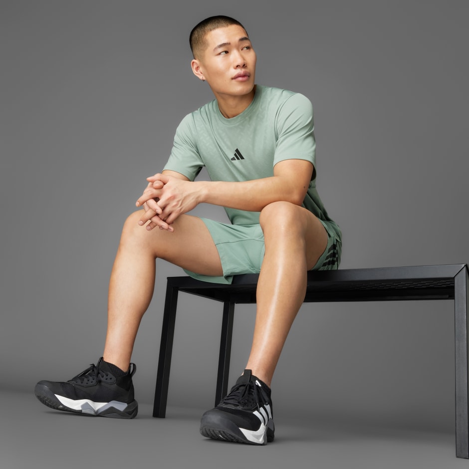 adidas Power 3-Stripes Tee - Image 5