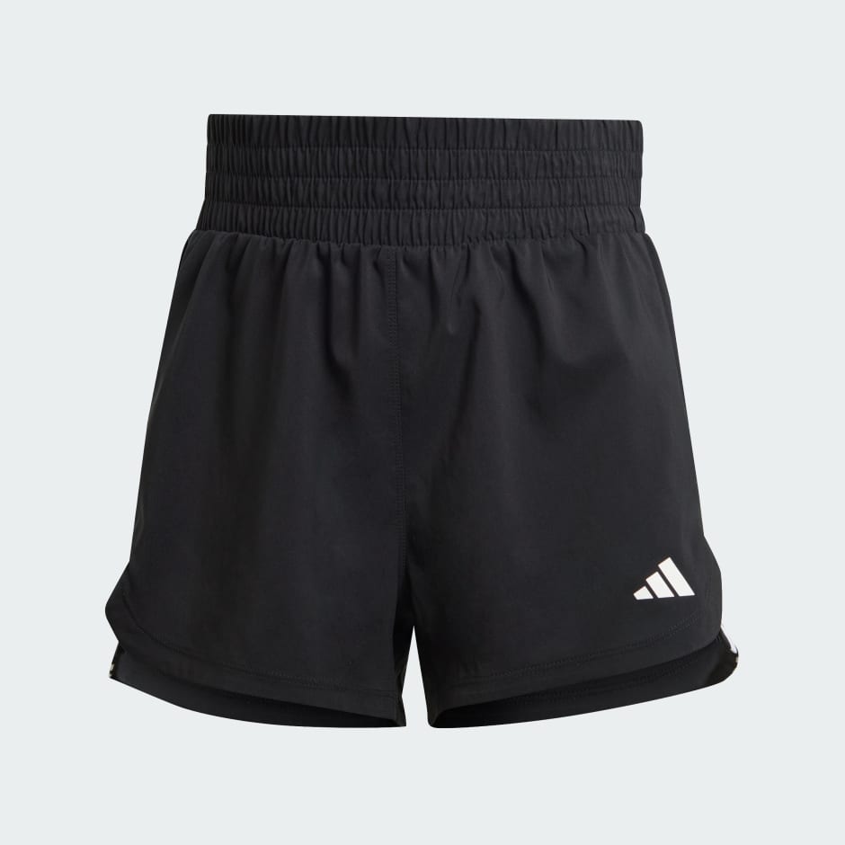 adidas Pacer Training 3-Stripes Woven High-Rise Shorts - Image 4