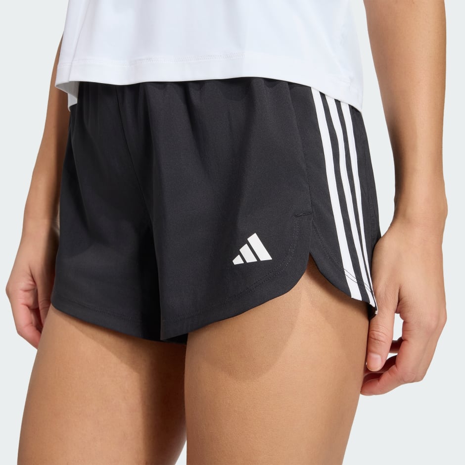 adidas Pacer Training 3-Stripes Woven High-Rise Shorts - Image 5