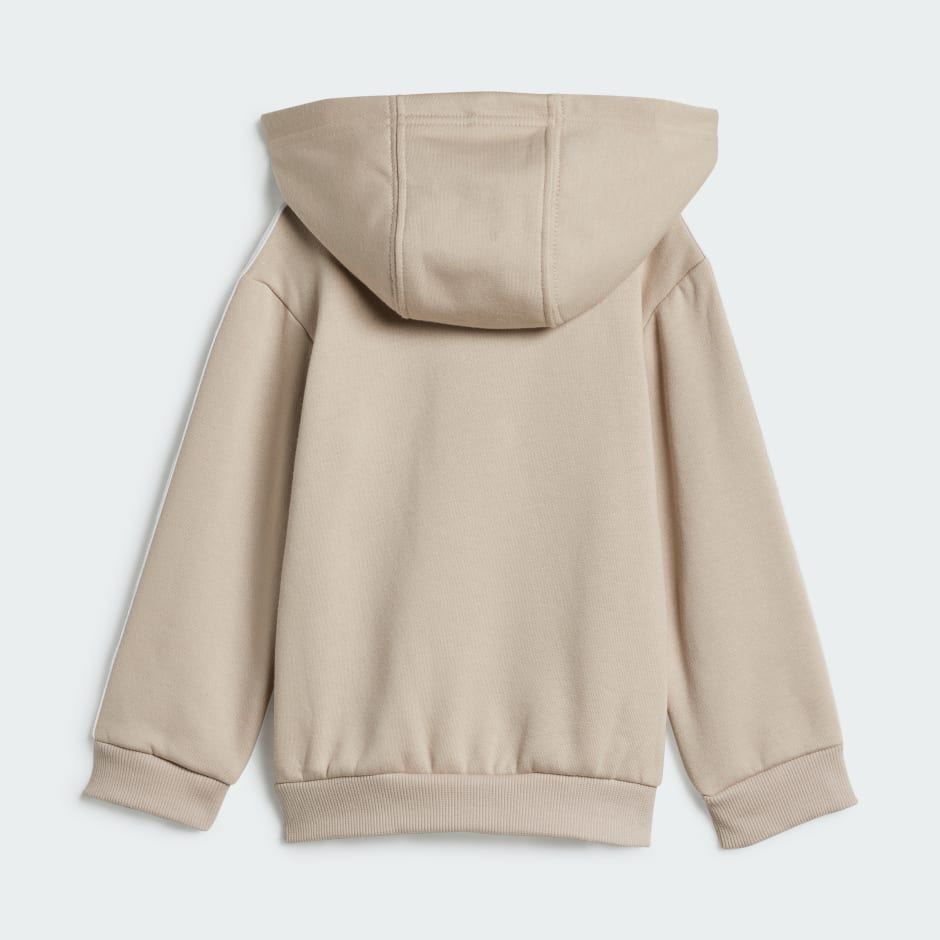 adidas Essentials Full-Zip Hooded Jogger Set - Image 3