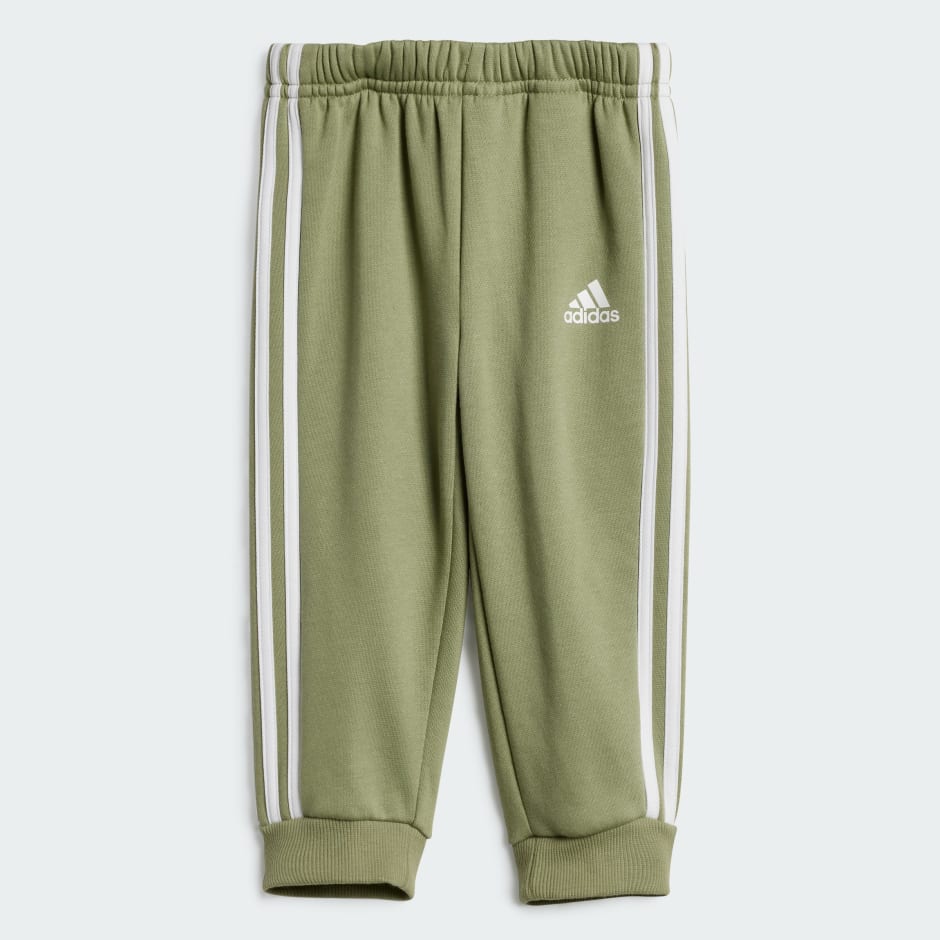 adidas Essentials Full-Zip Hooded Jogger Set - Image 4