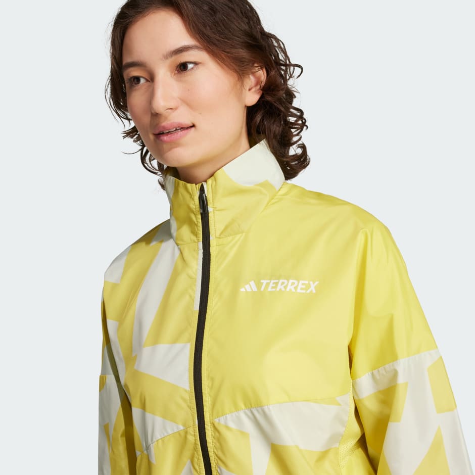 adidas Terrex Multi Printed Wind Jacket - Image 5