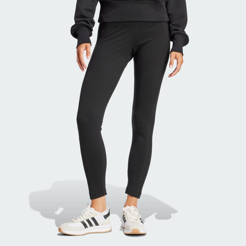 adidas ALL SZN Rib High-Waist 7/8 Leggings