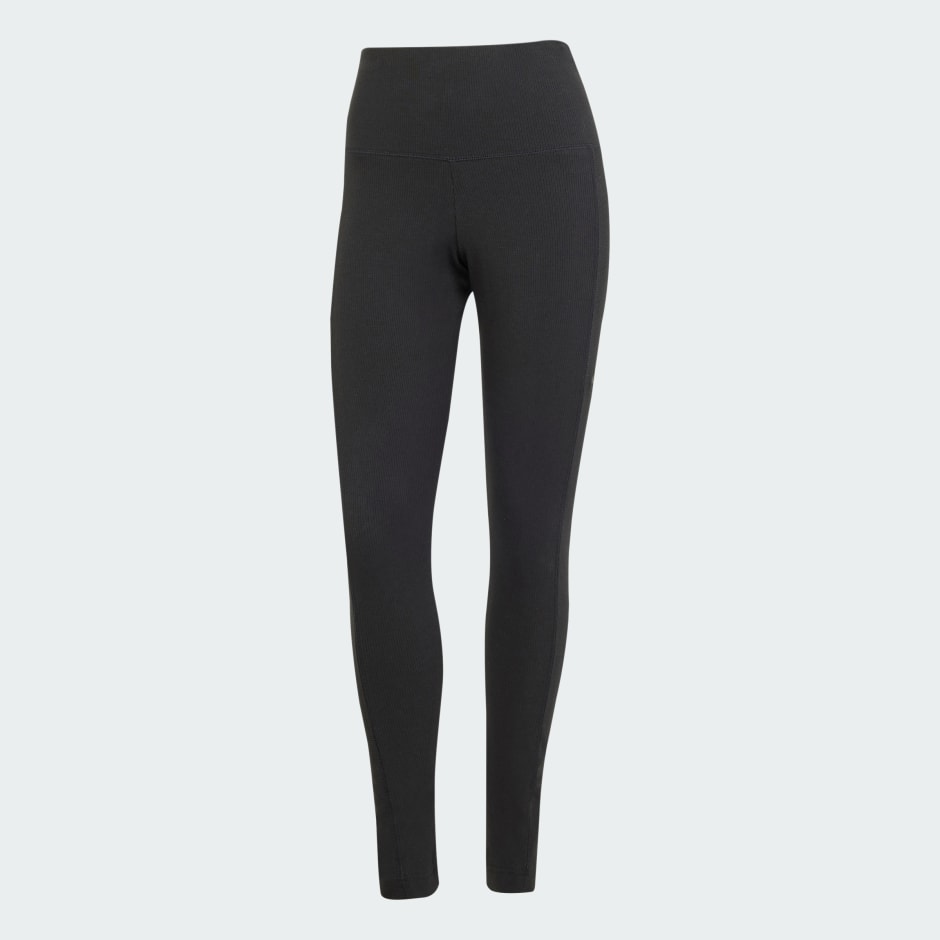 adidas ALL SZN Rib High-Waist 7/8 Leggings - Image 4