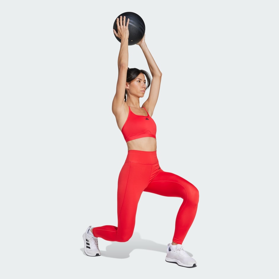 adidas Aeroreact Training Light-Support Bra - Image 3