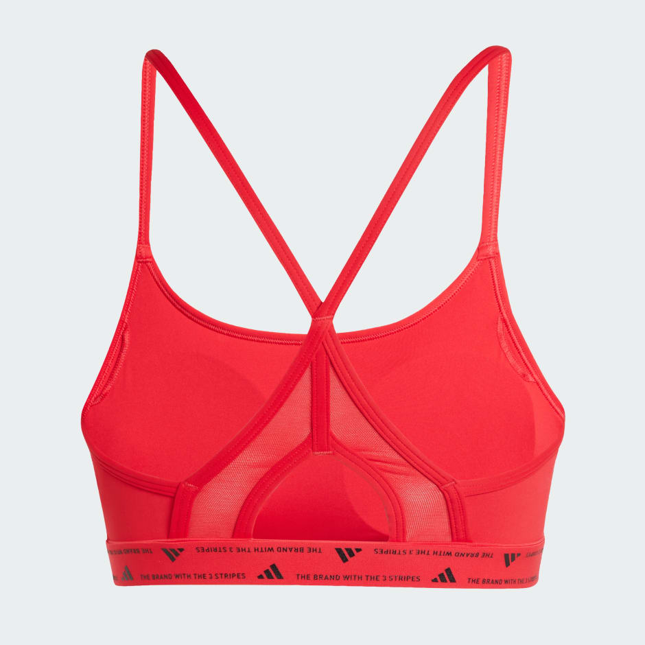 adidas Aeroreact Training Light-Support Bra - Image 5