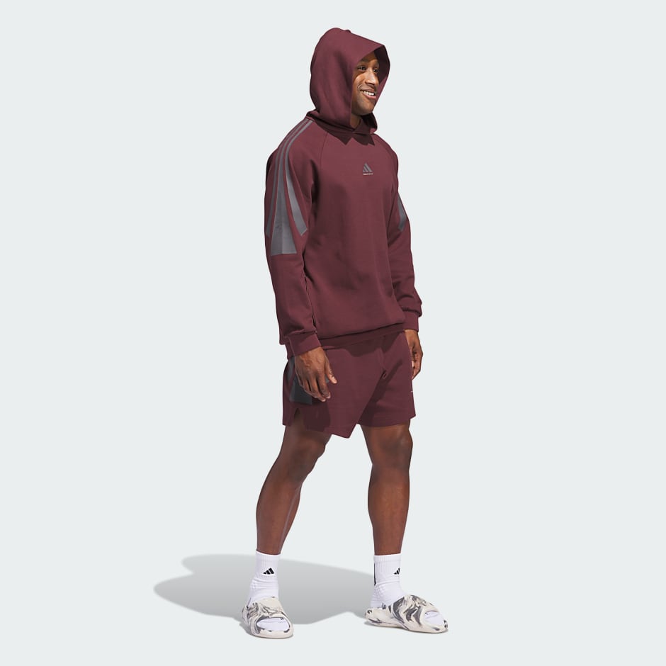 adidas adidas Basketball Spacer Hoodie - Image 5