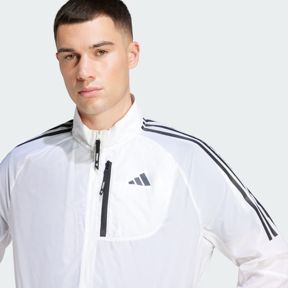 adidas Own the Run 3-Stripes Packable Jacket - Image 5