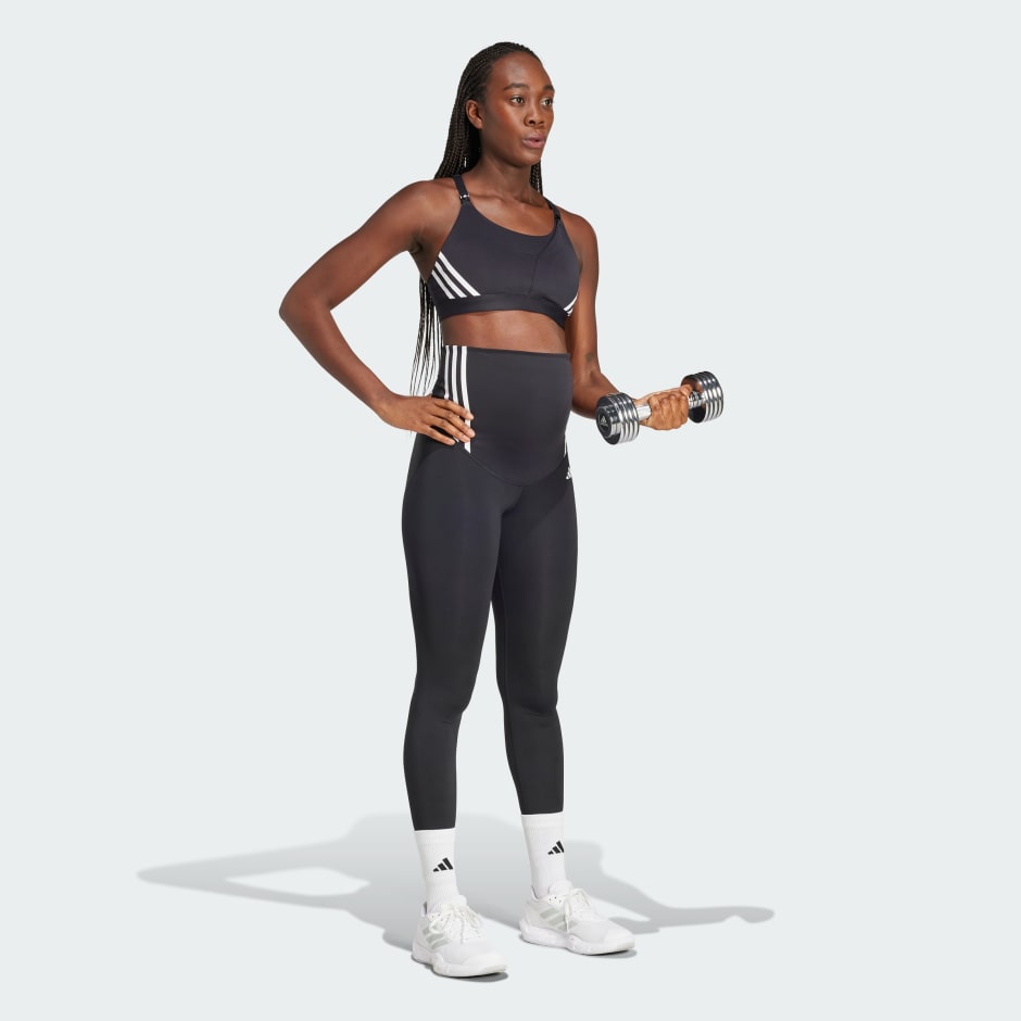 adidas Powerimpact Luxe Medium-Support Maternity Bra - Image 3