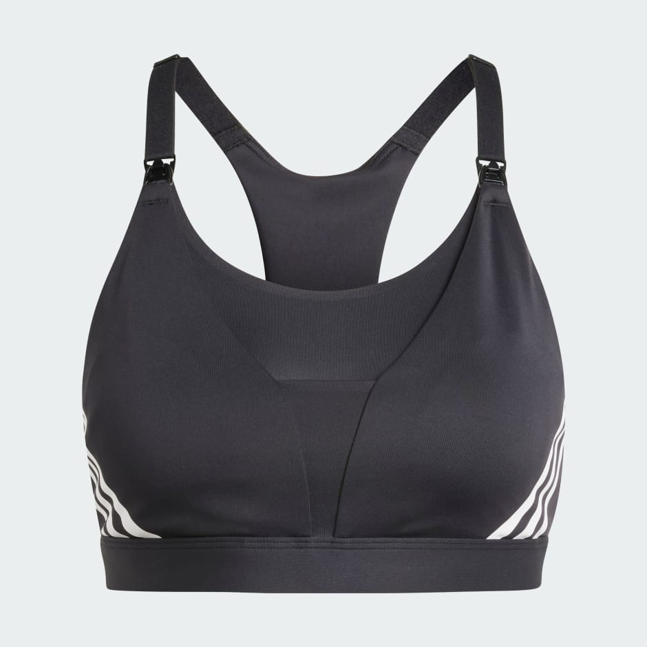 adidas Powerimpact Luxe Medium-Support Maternity Bra - Image 4