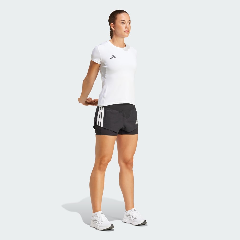 adidas Adizero Running 2-in-1 Gel Pocket Shorts - Image 3