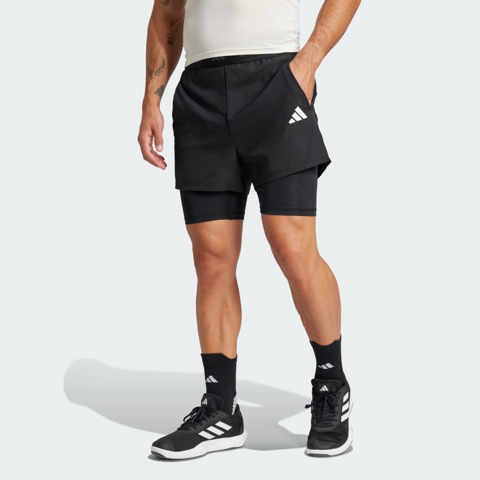 adidas Gym+ 2-in-1 Shorts
