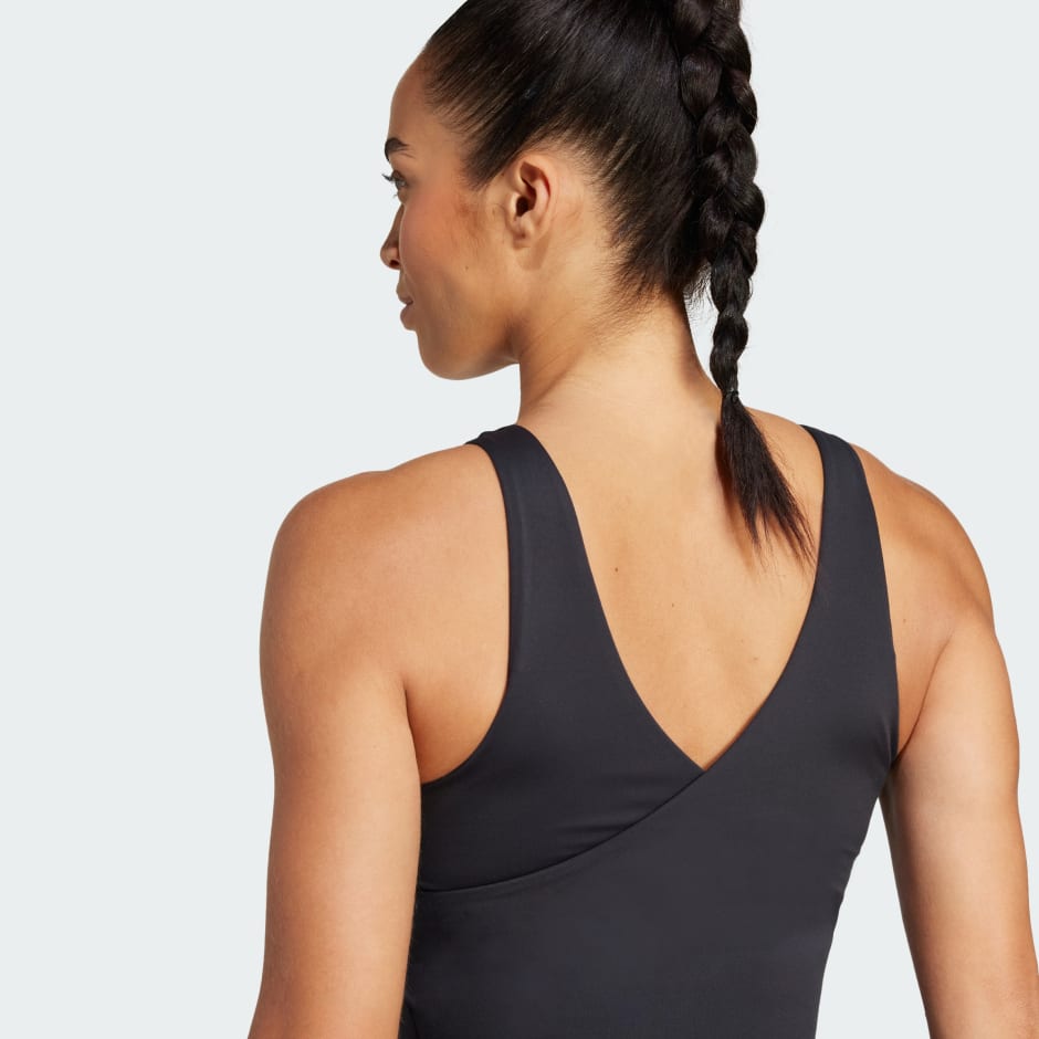 adidas Yoga Crop Tank With Inner Shelf Bra - Image 5