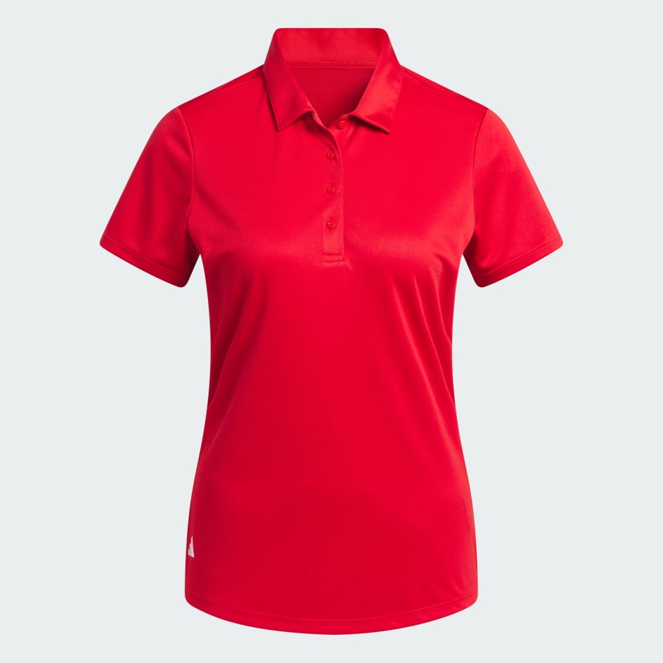 adidas Women's Solid Performance Short Sleeve Polo Shirt - Image 4