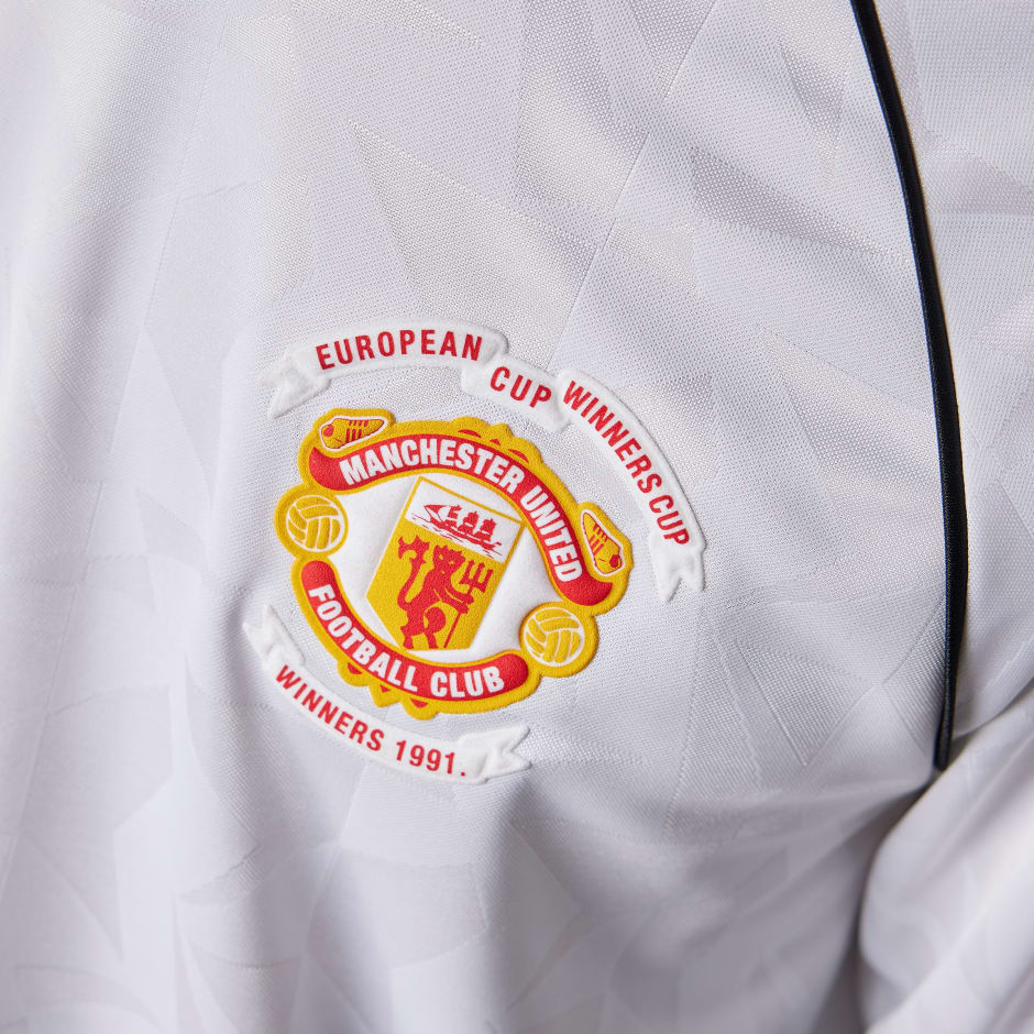 adidas Manchester United '91 Away Long Sleeve Jersey - Image 3