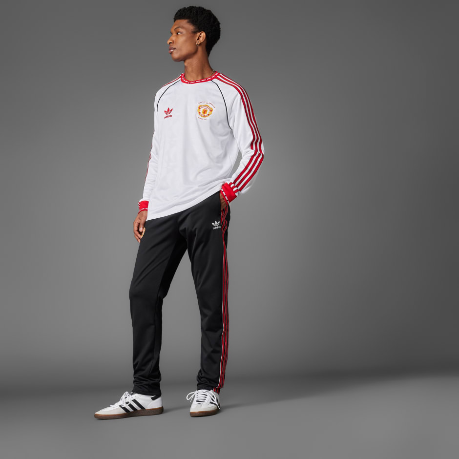 adidas Manchester United '91 Away Long Sleeve Jersey - Image 5